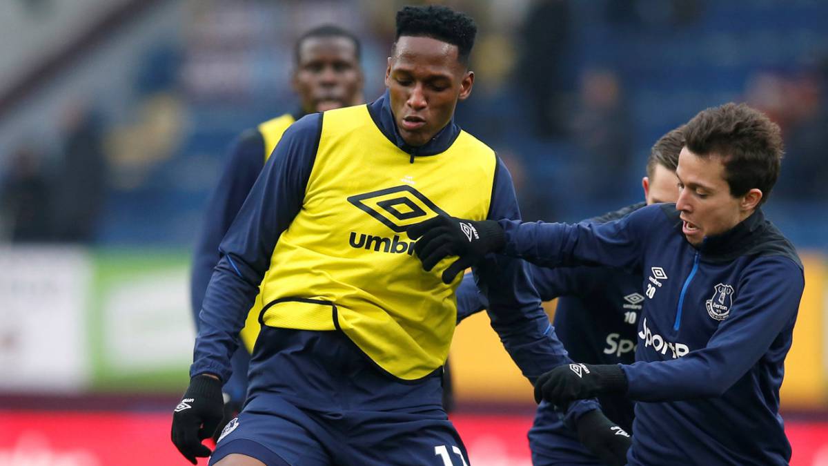Yerry Mina, jugador de Everton