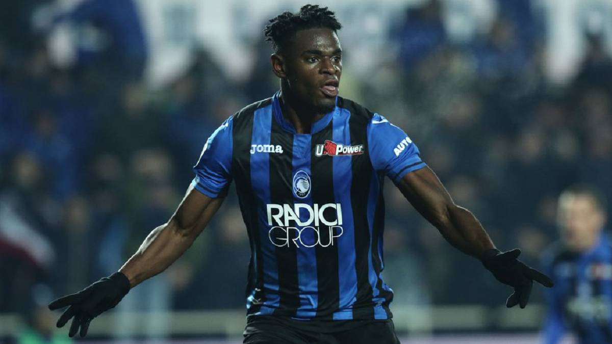 Duván Zapata, delantero del Atalanta