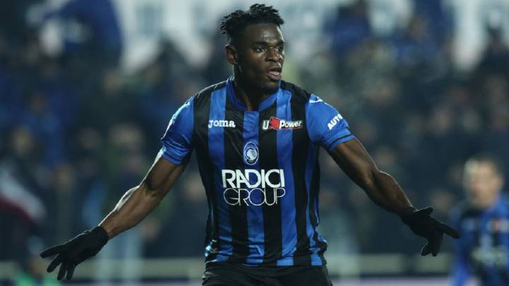 Duván Zapata, delantero del Atalanta
