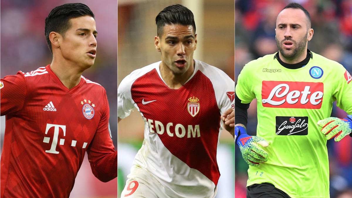 James Rodríguez, Falcao y David Ospina están cerca de terminar su temporada en Europa. Esto es lo que les queda por disputar