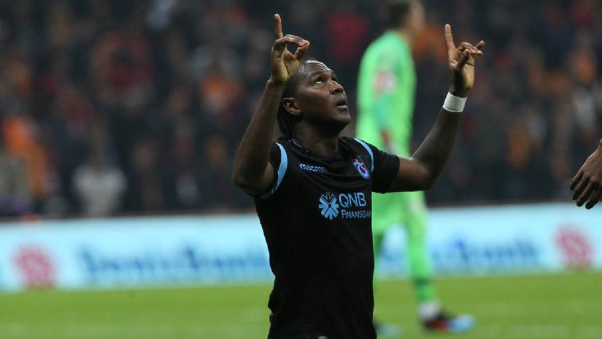 Hugo Rodallega, delantero del Trabzonspor en la Mira de Santa Fe
