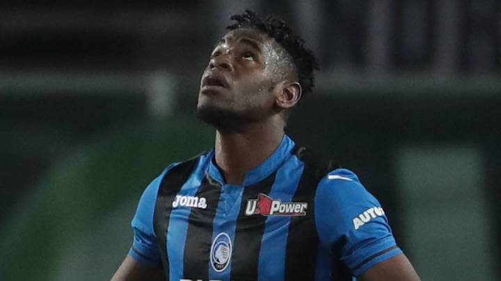 Duván Zpata fue titular en el encuentro en el que Atalanta enfrentó a Udinese en el desarrollo de la jornada 34 de la Serie A de Italia en Bérgamo