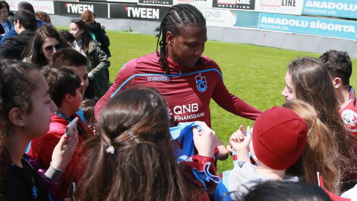 Hugo Rodallega, delantero del Trabzonspor