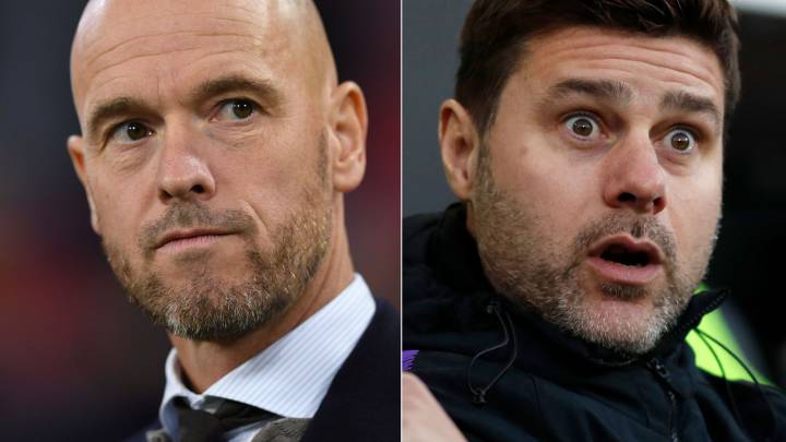 Ten Hag y Pochettino, técnicos de Ajax y Tottenham