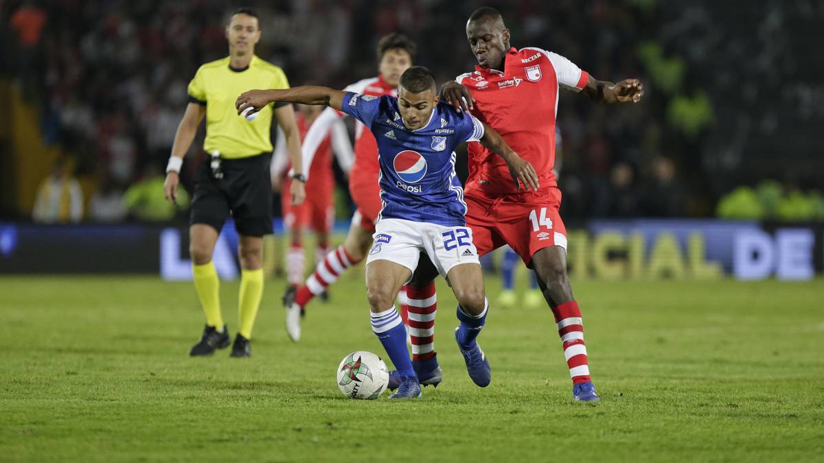 Alineaciones posibles de Santa Fe y Millonarios, clásico de la fecha 19 de la Liga Águila I- 2019, que se disputará este 1 de mayo en El Campín, 6:00 p.m.