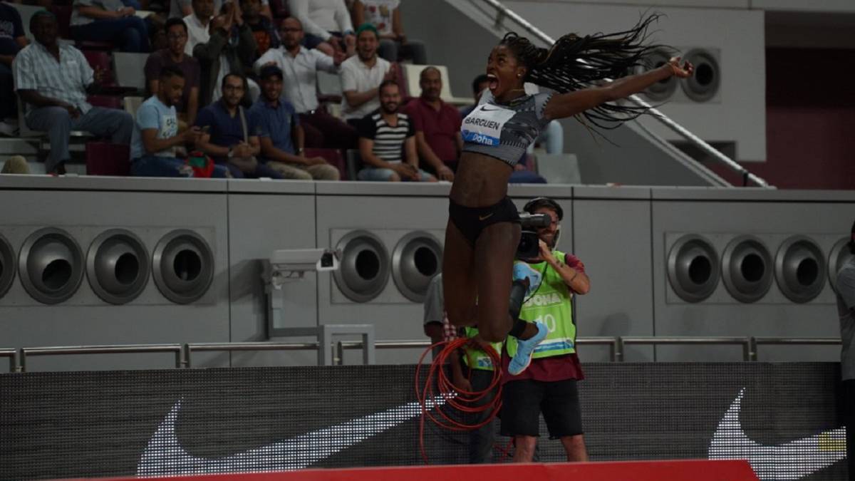 Caterine Ibargüen, campeona de la Liga Diamante 2019