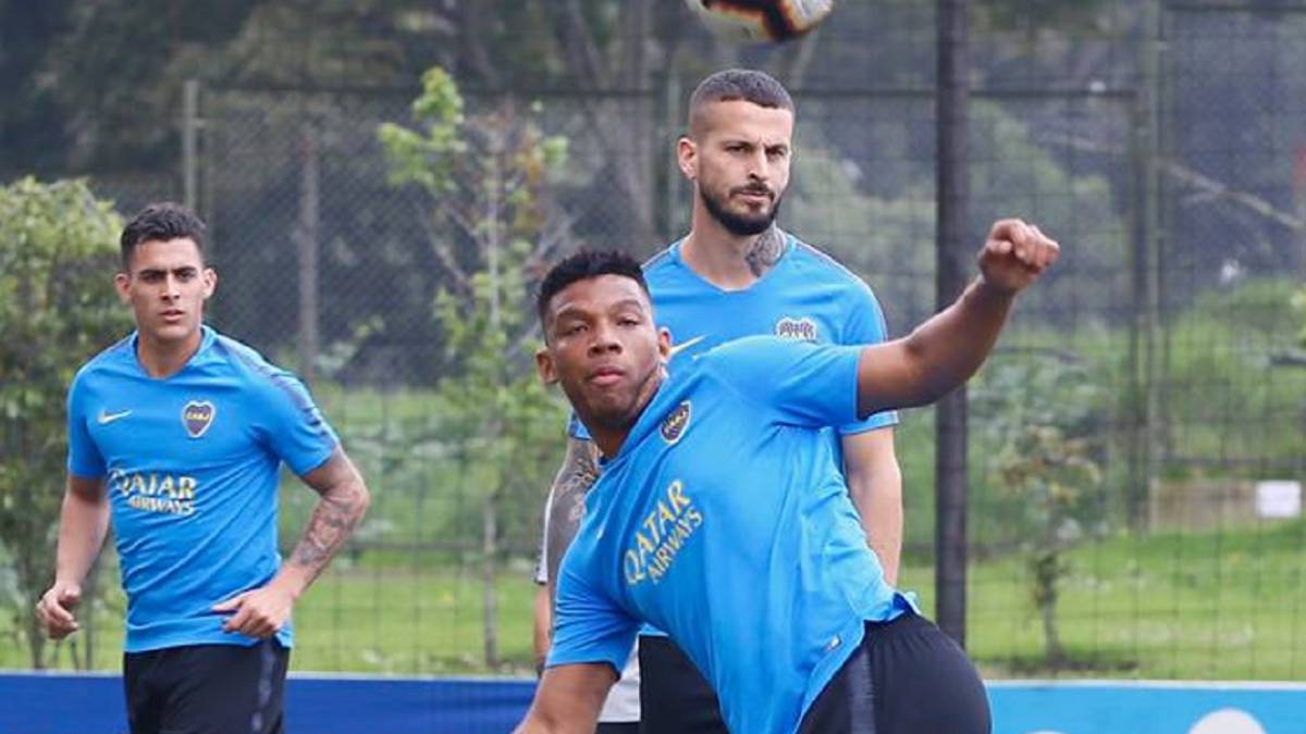 Frank Fabra busca los cuartos de final de la Copa de la Superliga con Boca Juniors.