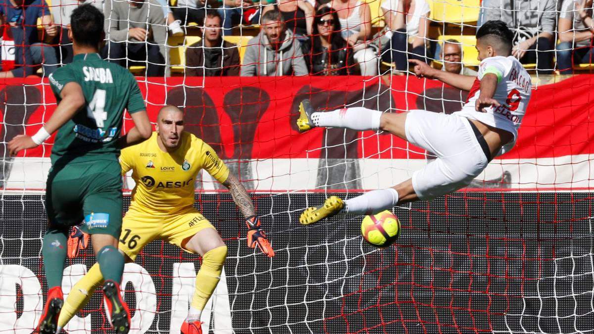 El Mónaco pierde ante Saint Etienne