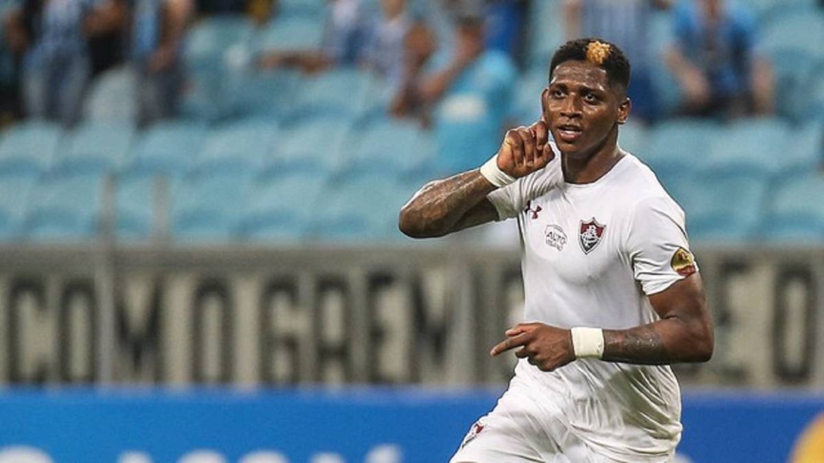 Yony González, delantero del Fluminense