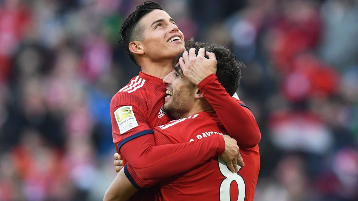 James Rodríguez, candidato al equipo de la temporada de Bundesliga y EA Sports