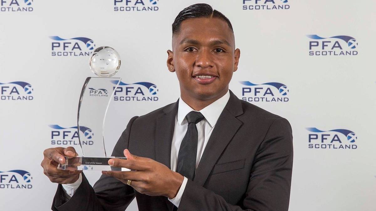 Alfredo Morelos, delantero del Rangers