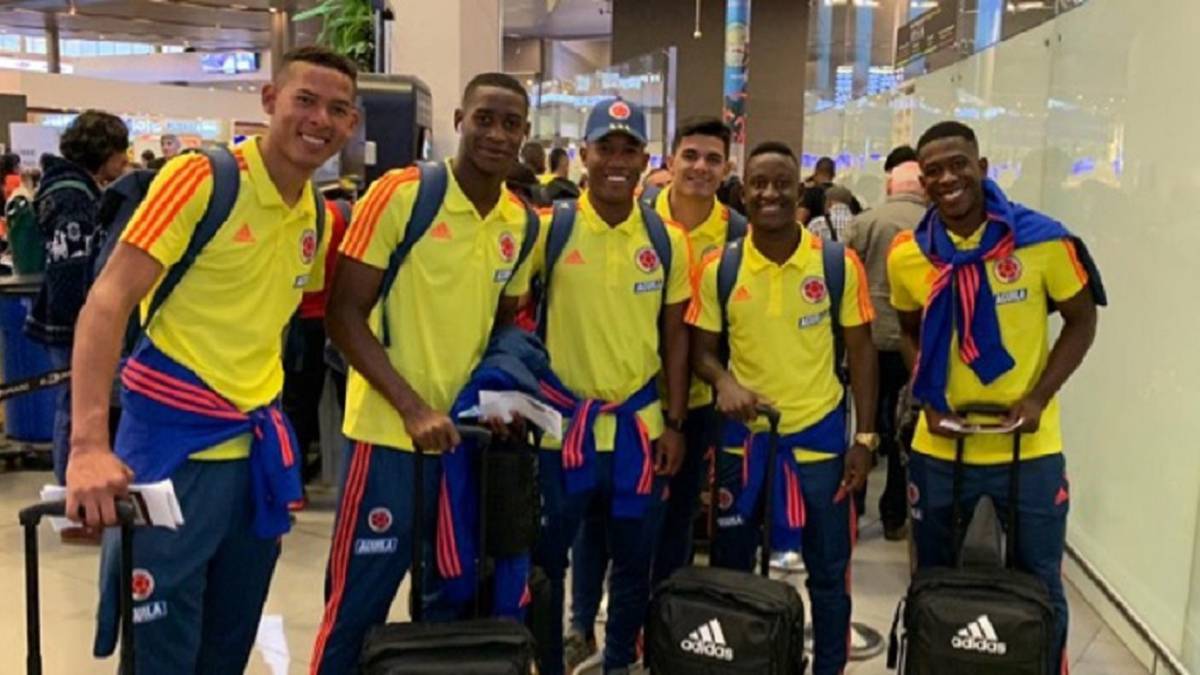 Selección Colombia Sub 20 rumbo a Austria