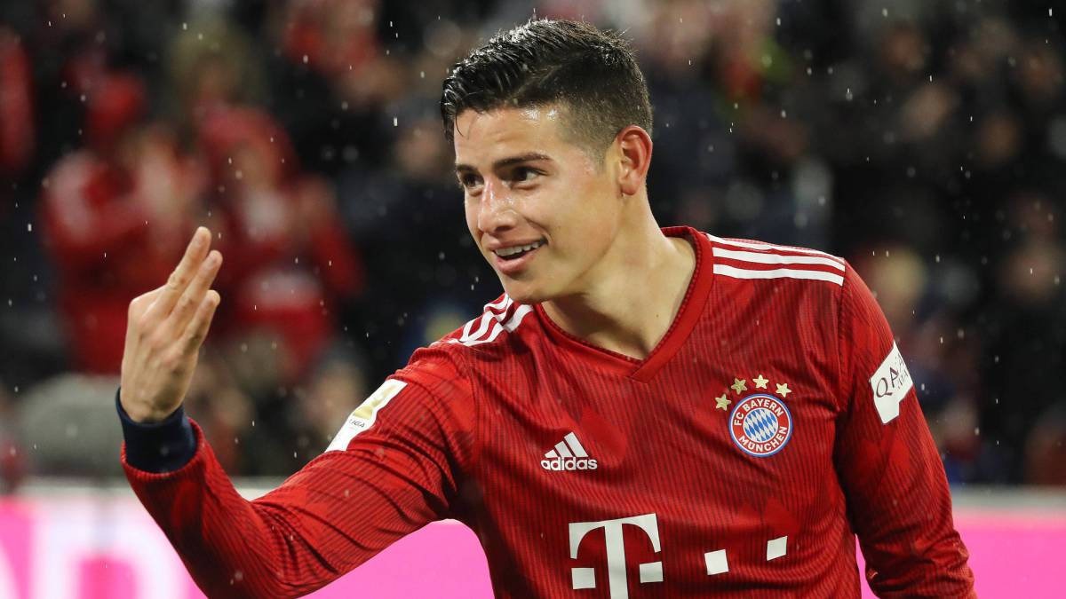 El destino de James Rodríguez estaría en Inglaterra o Italia