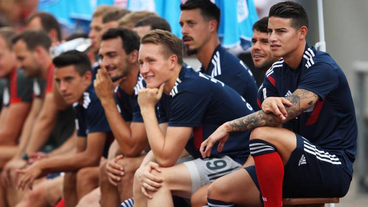 James sigue sin definir su futuro, Bayern y Real Madrid a la espera del 15 de junio