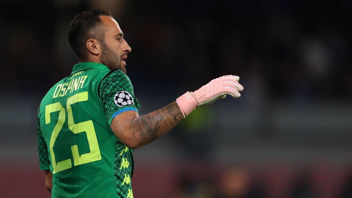 David Ospina, arquero de Napoli