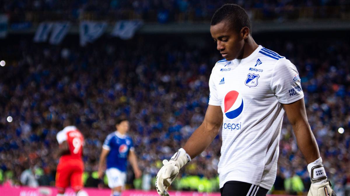 Wuilker Faríñez, arquero de Millonarios