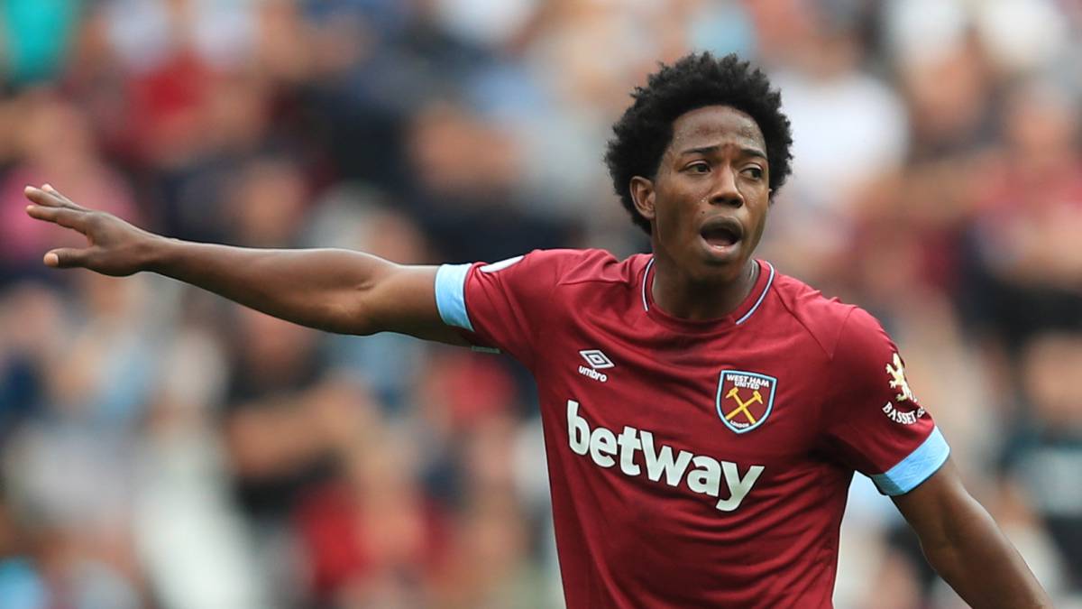 ´Carlos Sánchez, jugador colombiano del West Ham