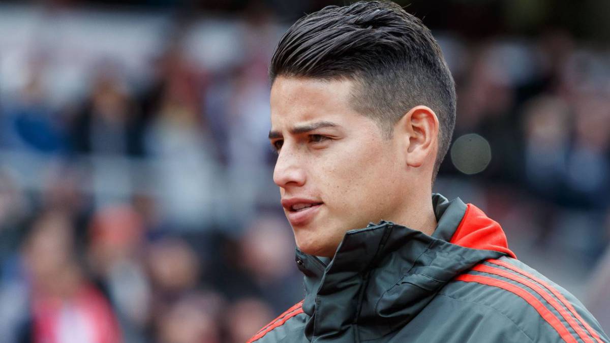 James Rodríguez no entró en la convocatoria del Bayern Múnich ante el Leipzig por no haber superado no poder superar sus problemas continuos de pantorrilla