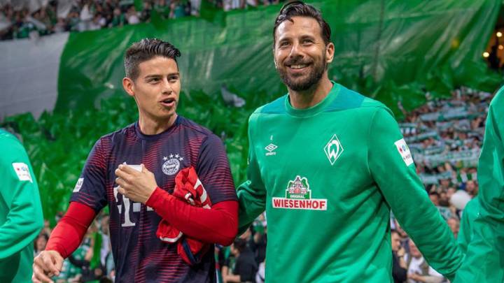 James Rodríguez es objetivo de la Juventus, que está pendiente de su situación con el Bayern