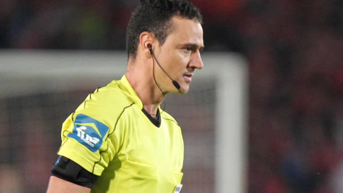 Wilmar Roldán en un partido entre Santa Fe y América por el campeonato colombiano.