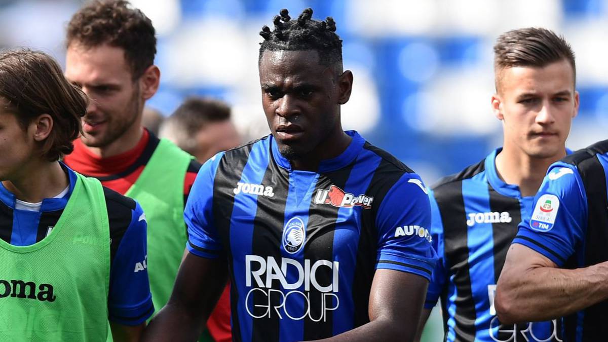 Duván Zapata costaría 50 millones de euros si Atalanta decide comprarlo