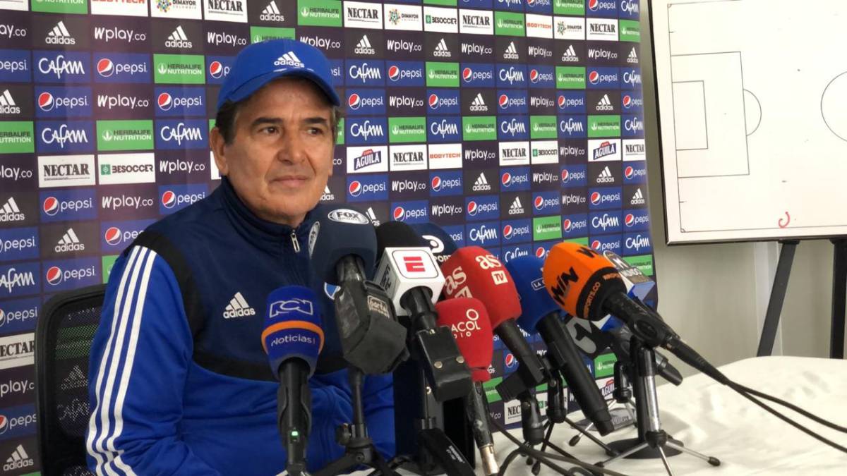 Jorge Luis Pinto, técnico de Millonarios
