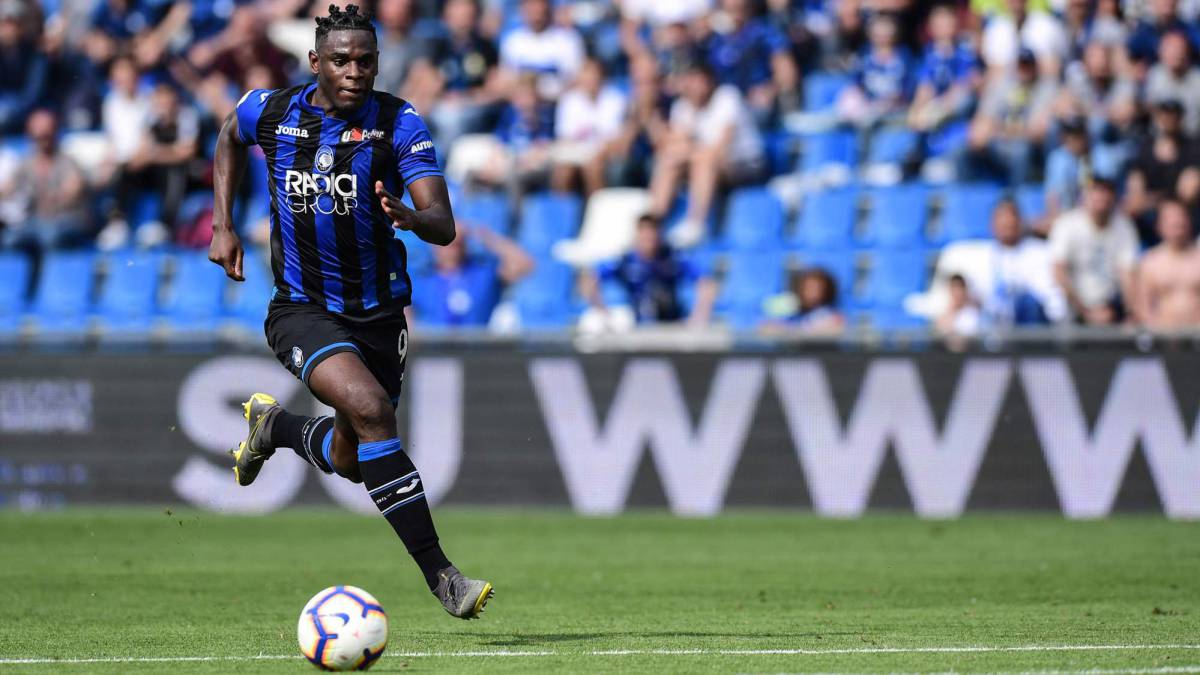 Duván Zapata, delantero colombiano del Atalanta