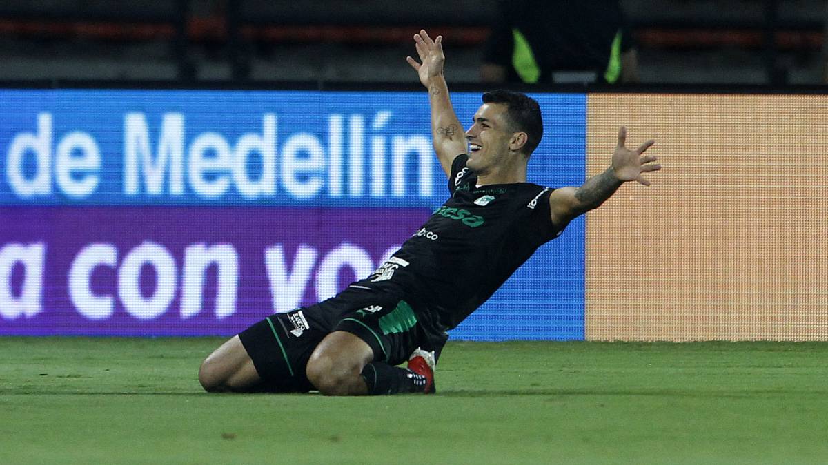 Juan Ignacio Dinneno, delantero argentino del Deportivo Cali