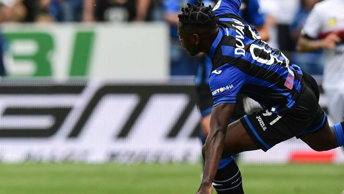 Duván Zapata, delantero de Atalanta