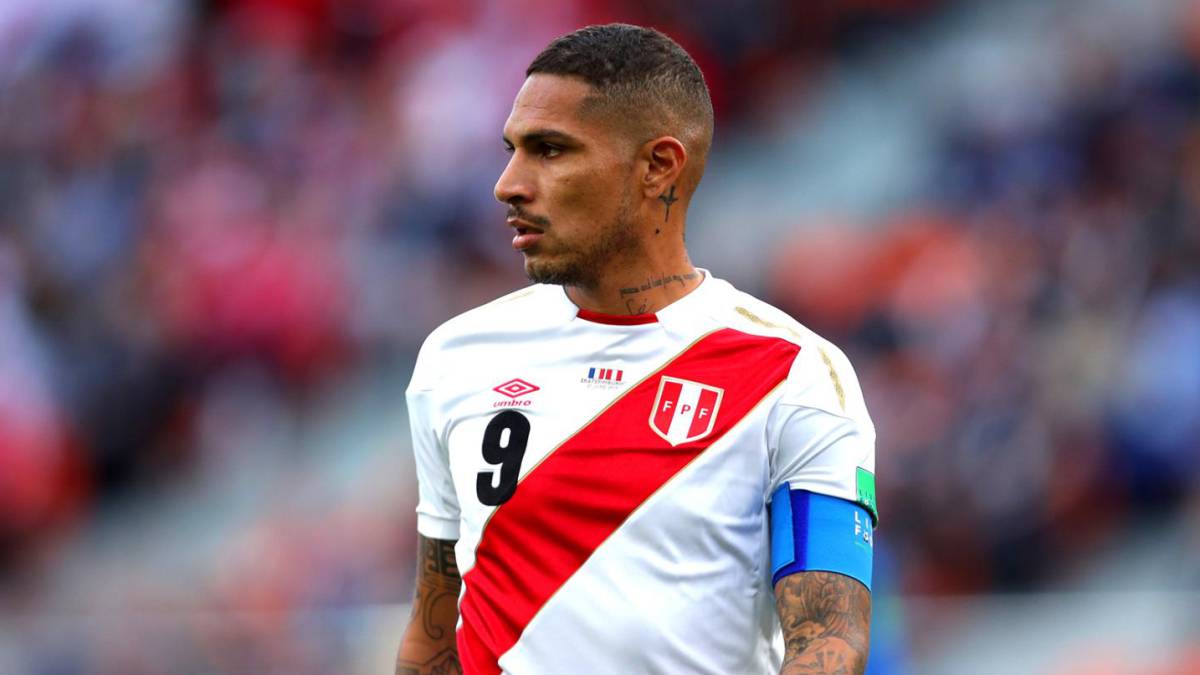 Paolo Guerrero, delantero de la Selección de Perú durante el Mundial de Rusia 2018