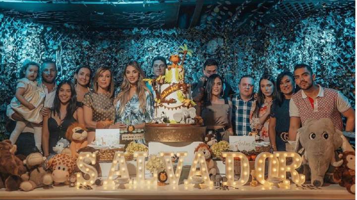 Salvador, hijo de Melina Ramírez y Mateo Caravajal