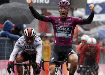 El sprint de Ackermann que le quitó la 5ta etapa a Gaviria