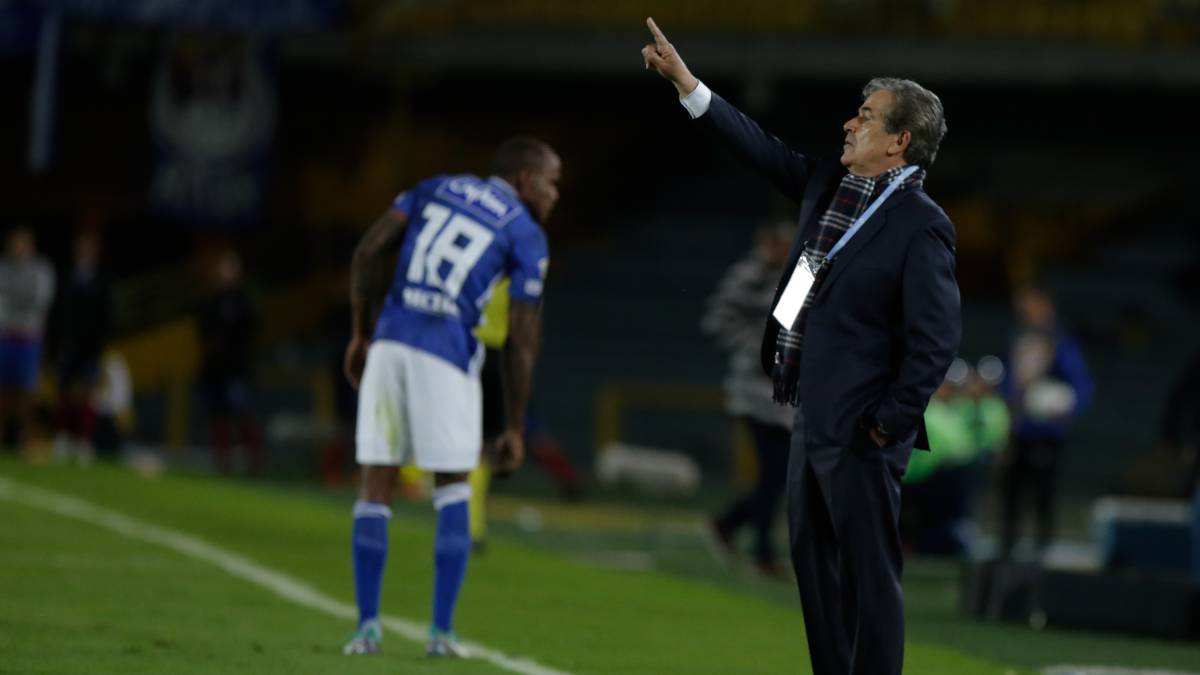 Jorge Luis Pinto, DT de Millonarios habló luego de la victoria del equipo azul 1-0 ante Unión Magdalena, destacando el trabajo defensivo del equipo