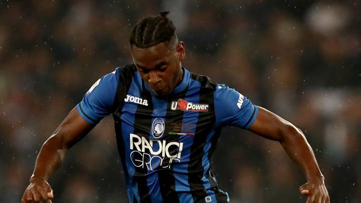 Duván Zapata espera conducir a Atalanta a su primera Champions League.