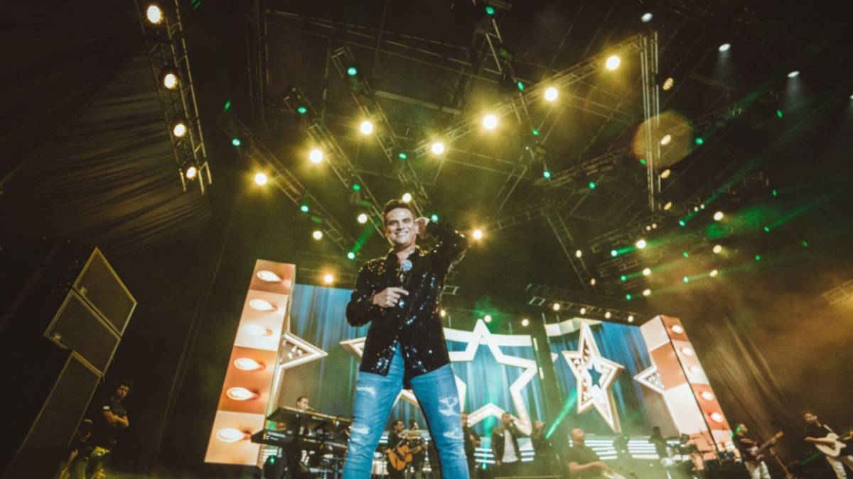 Silvestre Dangond durante el tour 'Entre grandes'