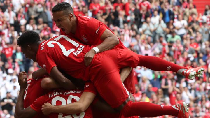 Bayern Múnich gana por la mínima en su estadio ante el Frankfurt.