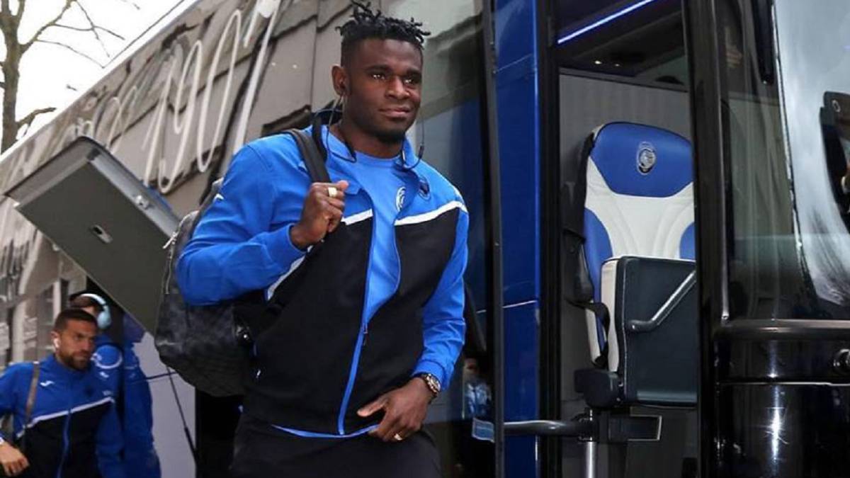 Duván Zapata en el Atalanta