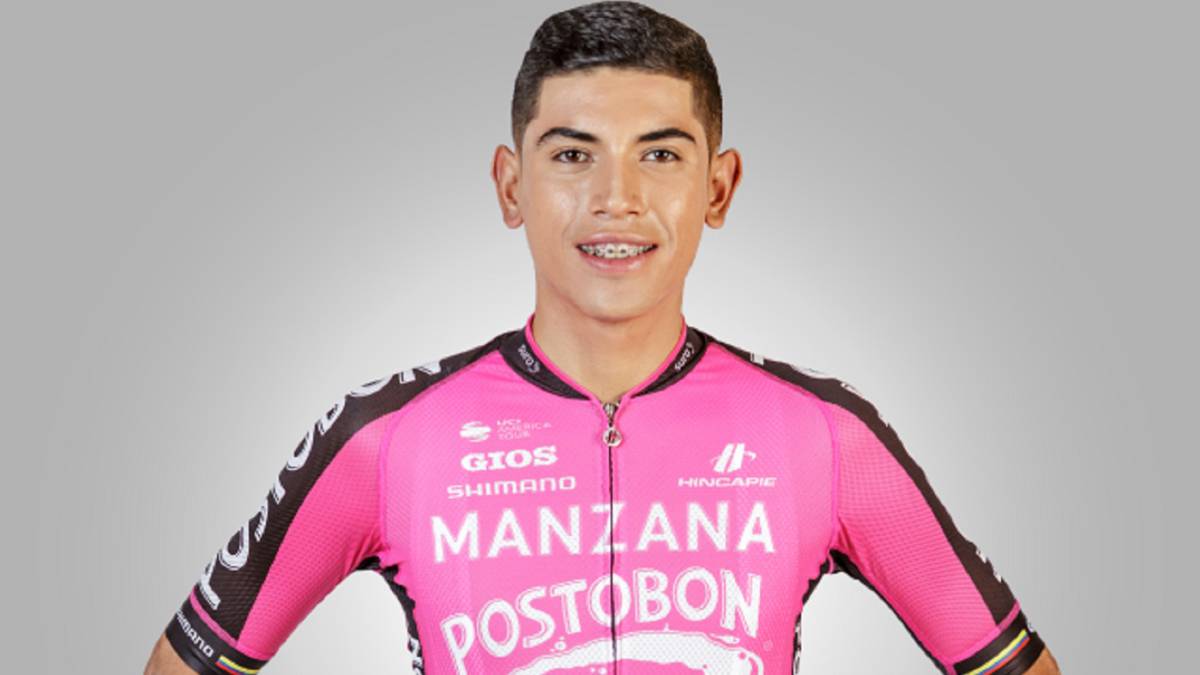 Juan José Amador, ciclista colombiano del Manzana Postobón Team
