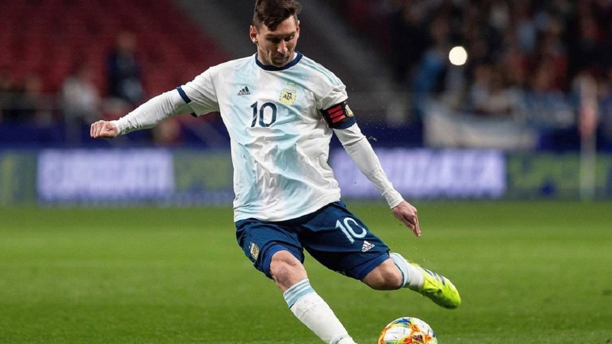 Lionel Messi, capitán de Argentina