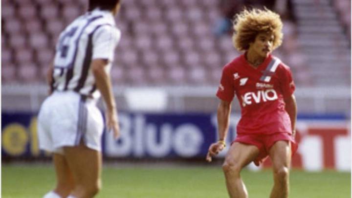 Carlos 'El Pibe' Valderrama en el once ideal del Montpellier