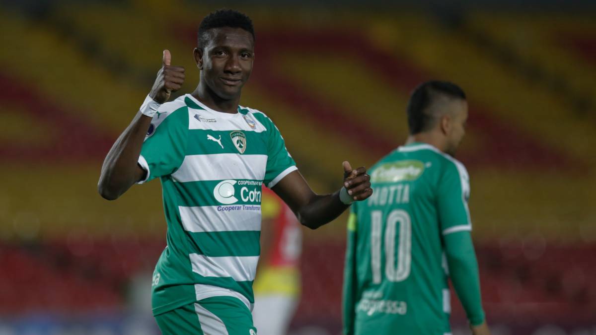 Hansel Zapata, delantero de La Equidad