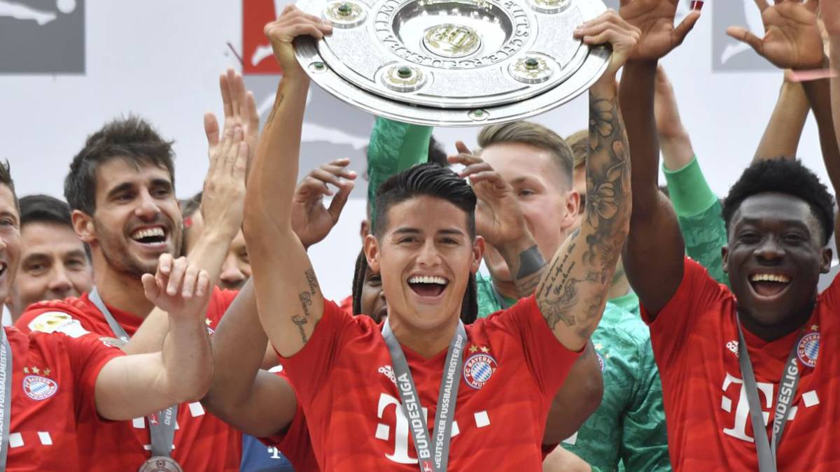 James Rodríguez habló al diario Bild de Alemania con respecto a su deseo de permanecer en el Bayern Múnich a pesar de los rumores sobre otros equipos