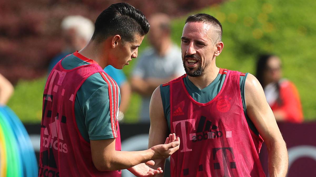 James espera ser titular este sábado en la Copa de Alemania