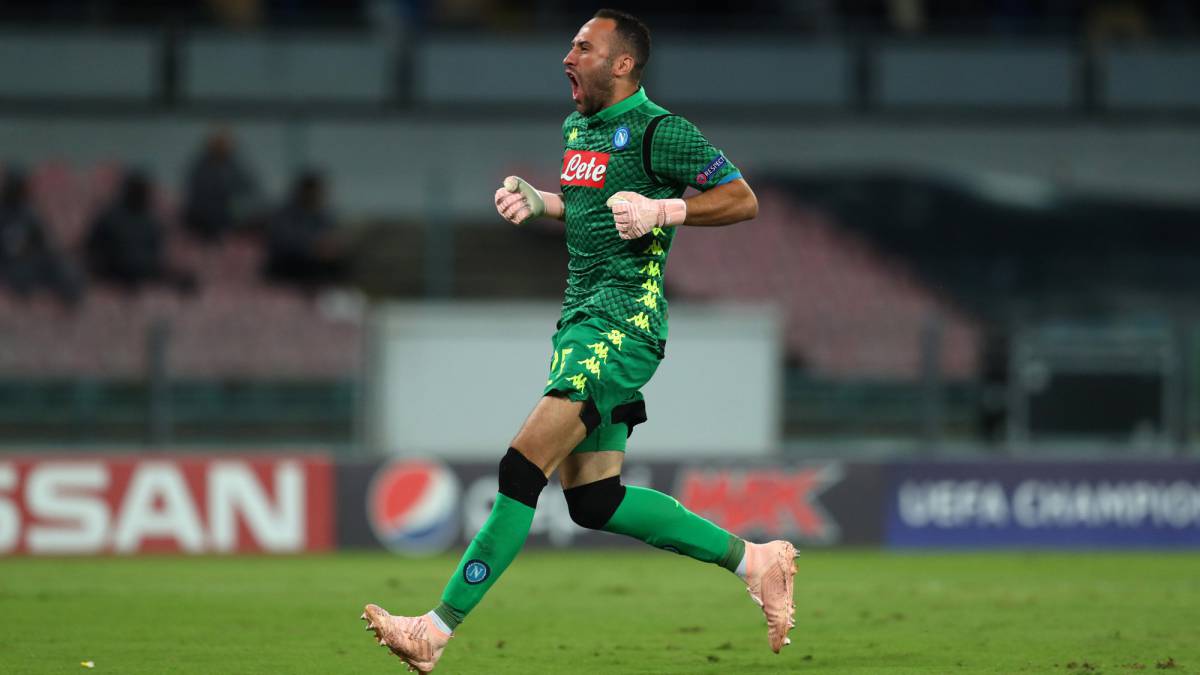 David Ospina, arquero colombiano en el Napoli