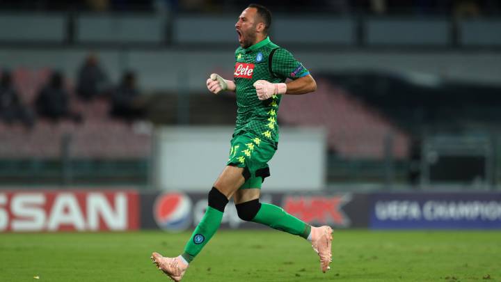 David Ospina, arquero colombiano en el Napoli
