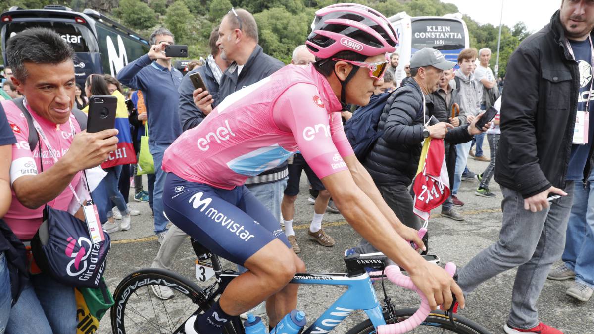 Darío Ctaldo fue el ganador de la etapa 15 del Giro de Italia que terminó en Como. Miguel Ángel López llegó a 32 segundos y Carapaz sacó más ventaja