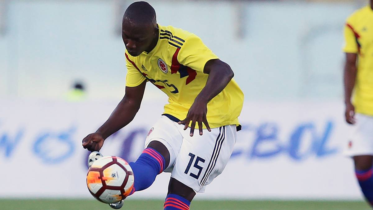 Gustavo Carvalajal, volante de la Selección Colombia Sub 20