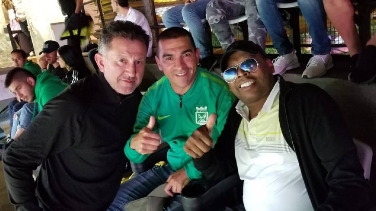 Juan Carlos Osorio, Víctor Aristizábal y Faustino Asprilla