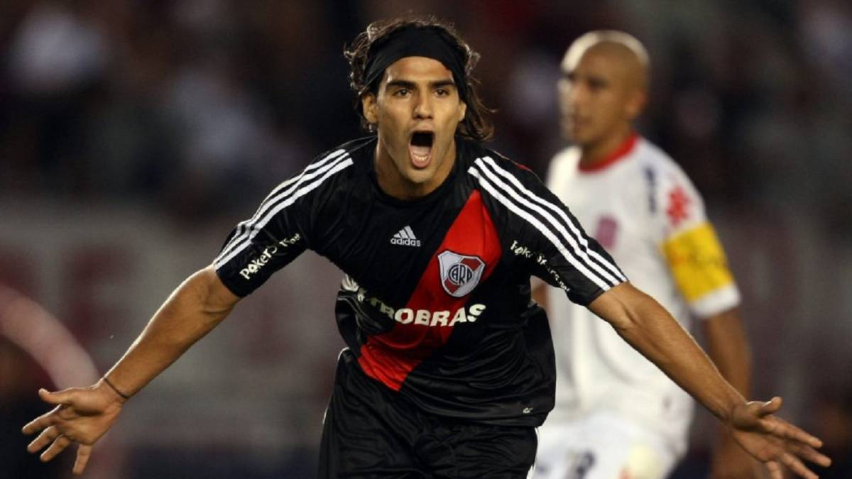 Falcao García en su época con River Plate