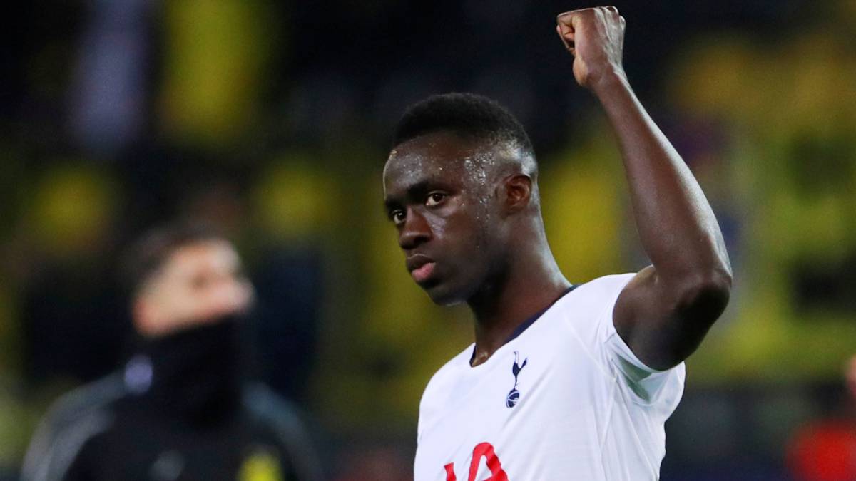 Davinson Sánchez, defensor colombiano del Tottenham